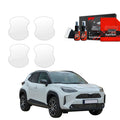 Folie de protecție 4în1 pentru adâncituri mânere uși - Toyota Yaris Cross (2021-2025)