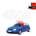 Folie de protecție împotriva ploii pentru oglinzile exterioare - Volkswagen Golf 4 Hatchback 3D (1997-2003)