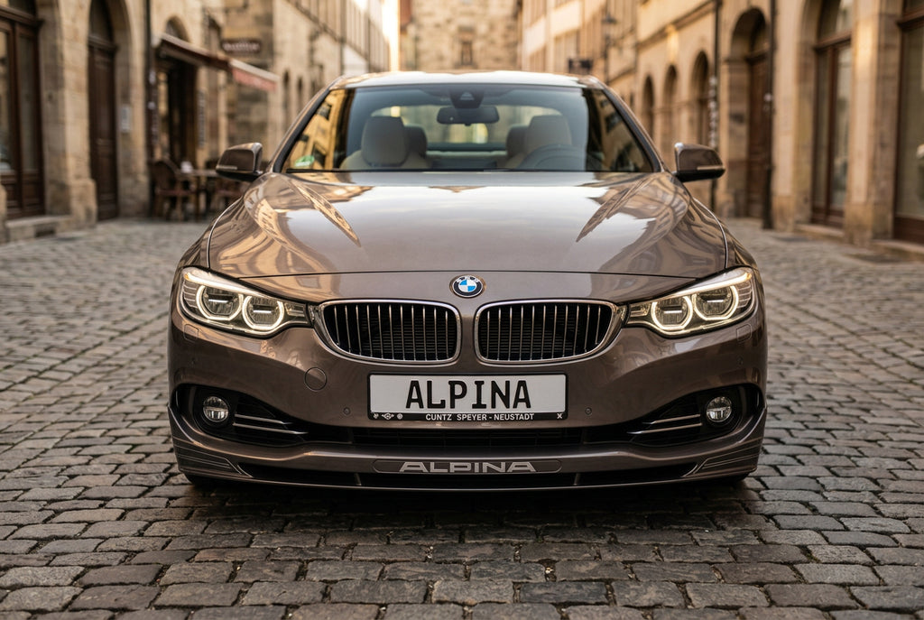 Prelungire bara fata fusta spoiler lip BMW Seria 4 F32 F33 F36 aspect ALPINA