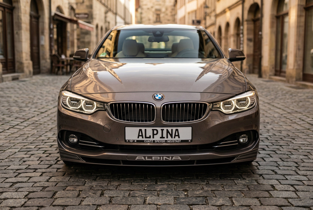 Prelungire bara fata fusta spoiler lip BMW Seria 4 F32 F33 F36 aspect ALPINA