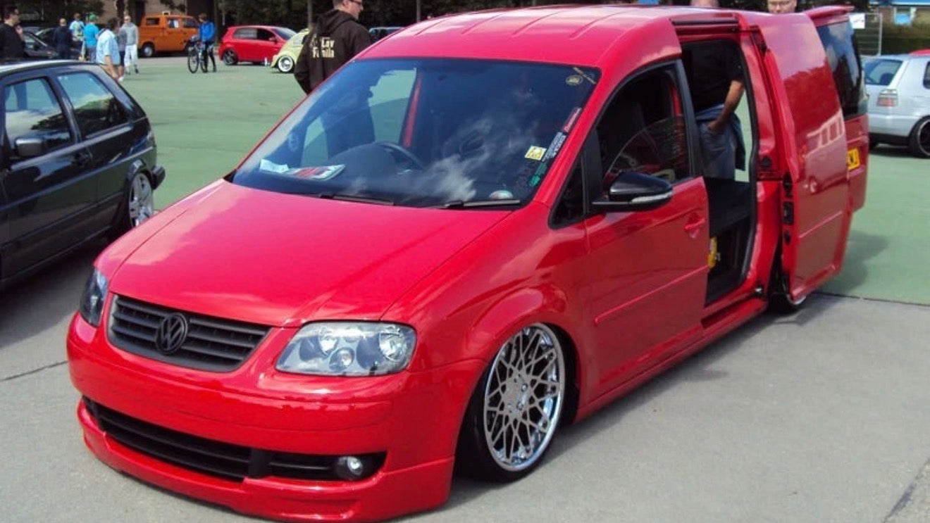 Prelungire bara fata fusta spoiler lip VW Touran 03-06 VW Caddy 03-10 aspect Sportline TFB TUNING