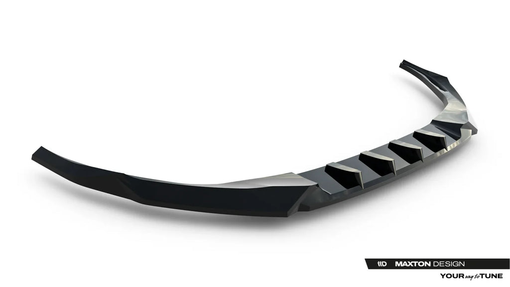 Prelungire bara fata fusta spoiler lip splitter V.1 Audi A3 Sedan 8Y Facelift - Maxton Design