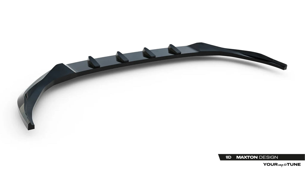 Prelungire bara fata fusta spoiler lip splitter V.2 Audi A3 Sedan 8Y Facelift - Maxton Design