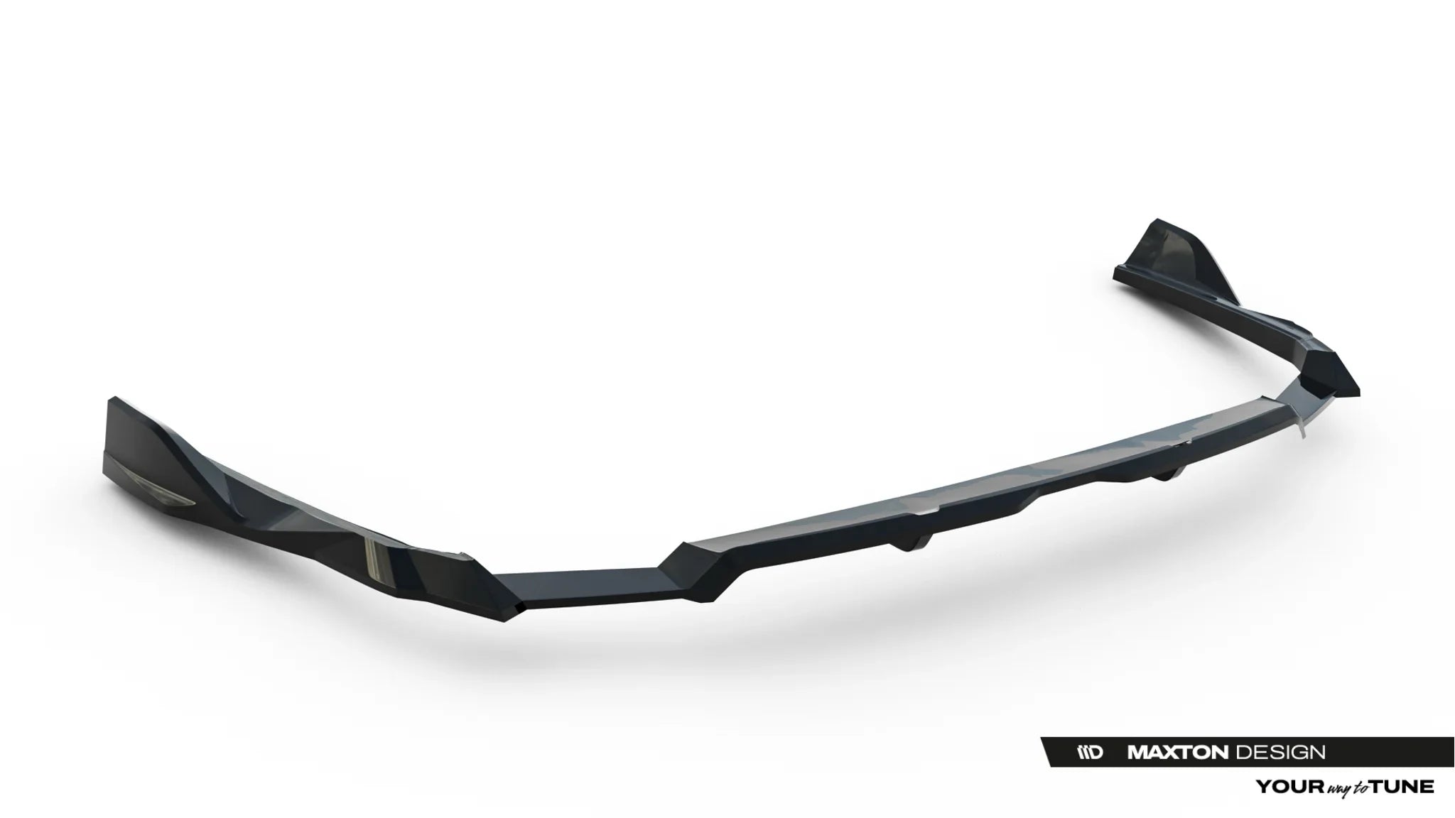 Difuzor bara spate spoiler fusta lip cu aripioare laterale V.4 Audi A6 S-Line C9 - Maxton Design