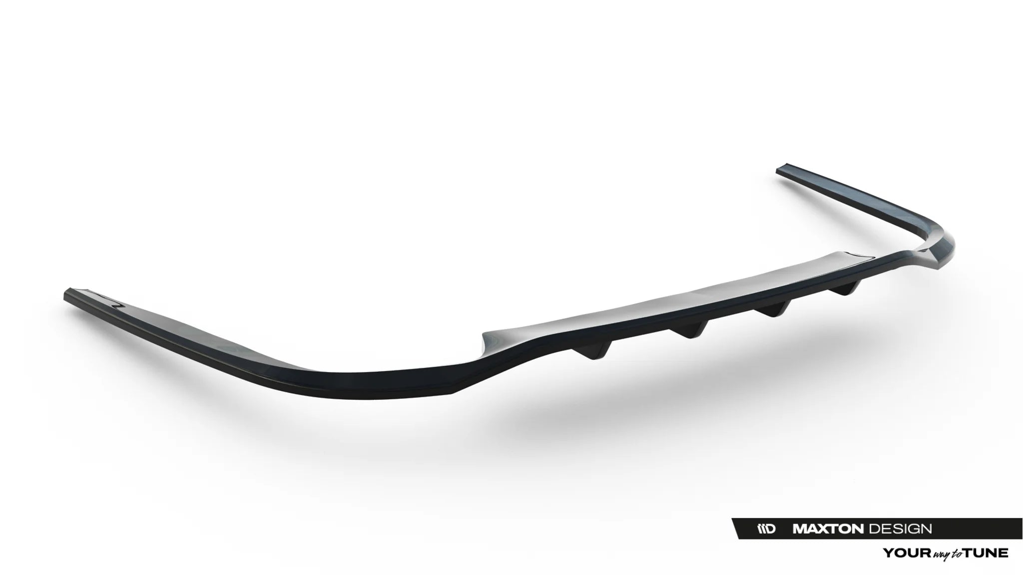 Difuzor bara spate spoiler fusta lip cu aripioare laterale Audi A8 S-Line Long D5 Facelift - Maxton Design