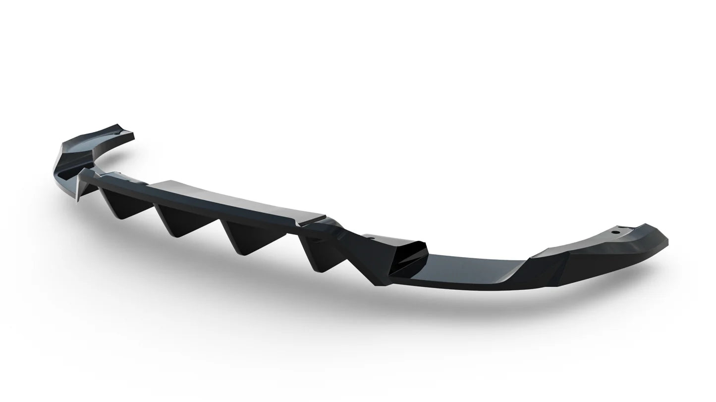 Prelungire difuzor bara spate spoiler fusta lip cu aripioare laterale Audi Q5 S-Line Sportback / SUV Mk3 - Maxton Design