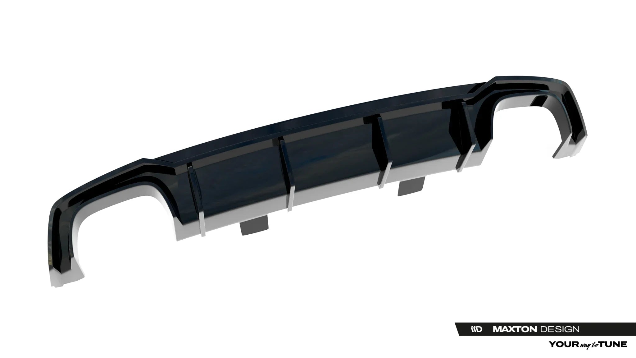 Prelungire difuzor bara fusta spoiler lip spate Audi S5 Coupe F5 - Maxton Design