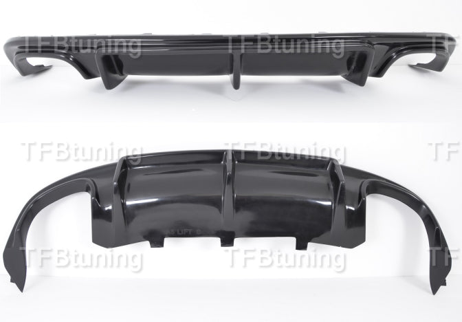 Difuzor bara spate spoiler fusta lip AUDI A5 8T SPORTBACK 2011-2016 pentru bara S-LINE S5 TFB TUNING
