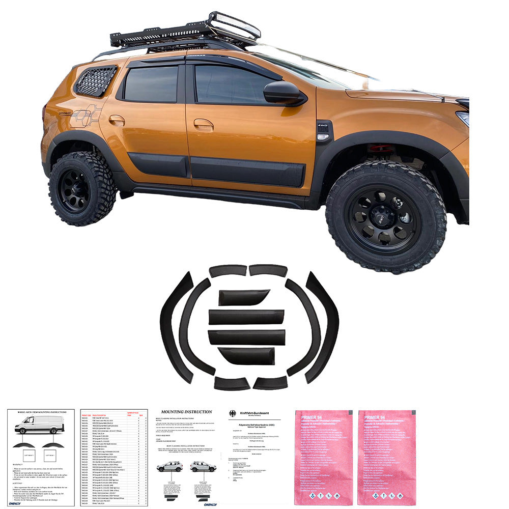 Kit Caroserie Compatibil Cu DACIA Duster Seria 2 2018+