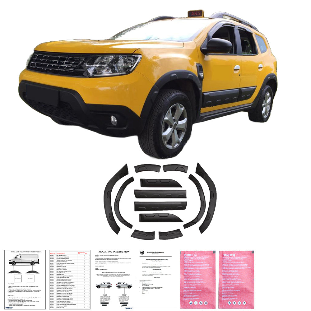 Kit Caroserie Compatibil Cu DACIA Duster Seria 2 2018+ (Offroad)