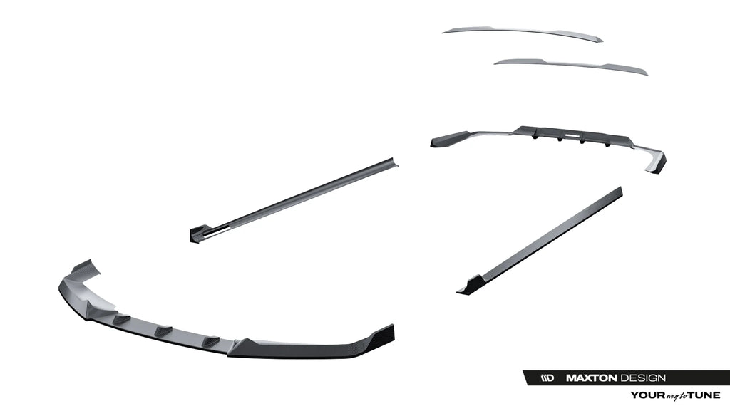 BODY KIT Prepreg Carbon Fiber Splitters BMW 7 / i7 M-Pack G70 - Maxton Design