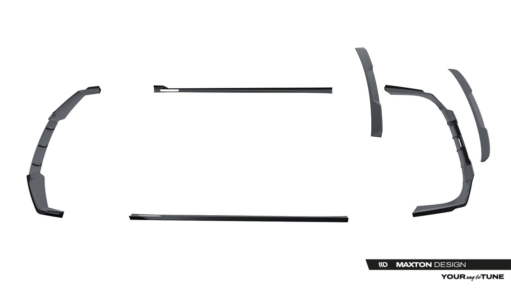 BODY KIT Prepreg Carbon Fiber Splitters BMW 7 / i7 M-Pack G70 - Maxton Design