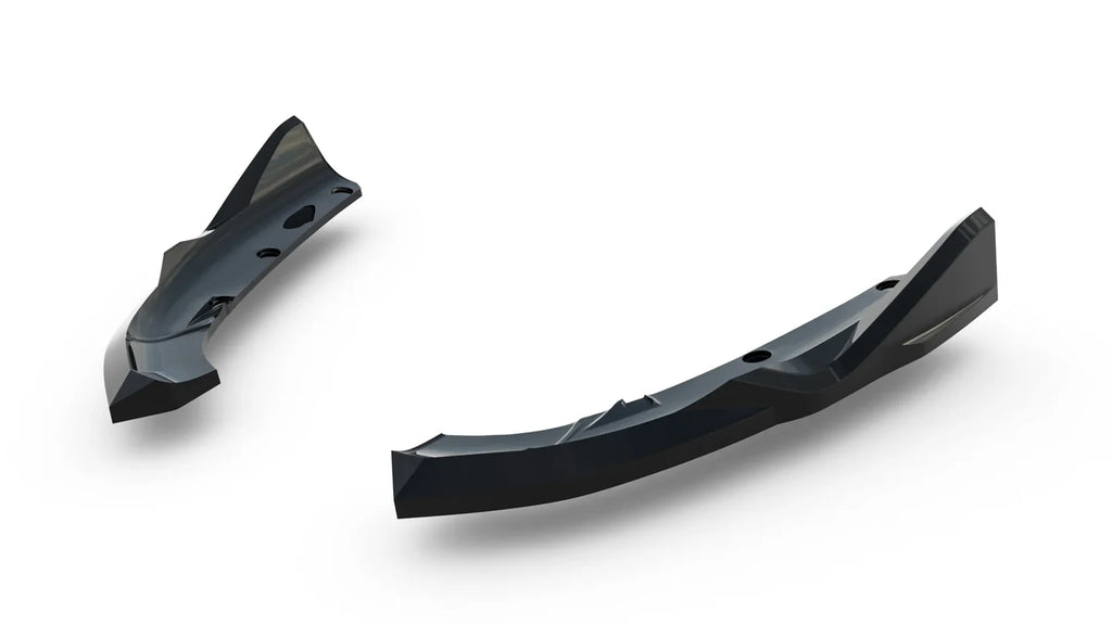 Aripioare flapsuri prelungire difuzor bara spate spoiler fusta lip BMW X3 G01 - Maxton Design