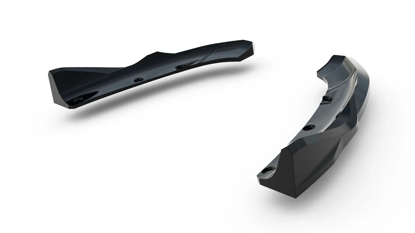 Aripioare flapsuri prelungire difuzor bara spate spoiler fusta lip BMW X3 G01 - Maxton Design