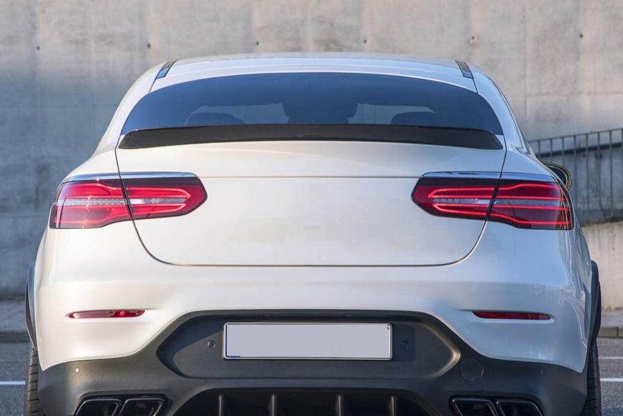 Eleron portbagaj Mercedes GLC C253 coupe 2016+ negru lucios TFBT