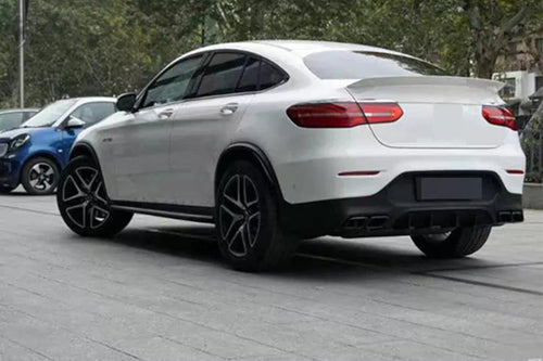 Eleron portbagaj Mercedes GLC C253 coupe 2016+ negru lucios TFBT