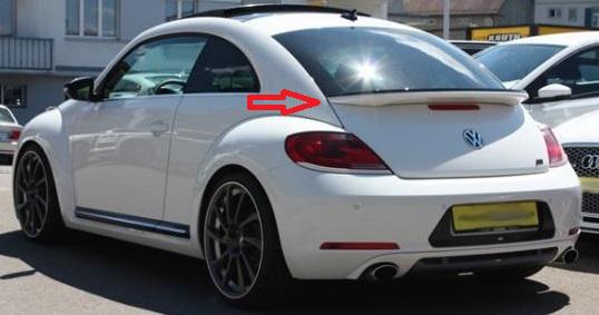 Eleron portbagaj VW Beetle 2011-2019 plastic abs TFBT
