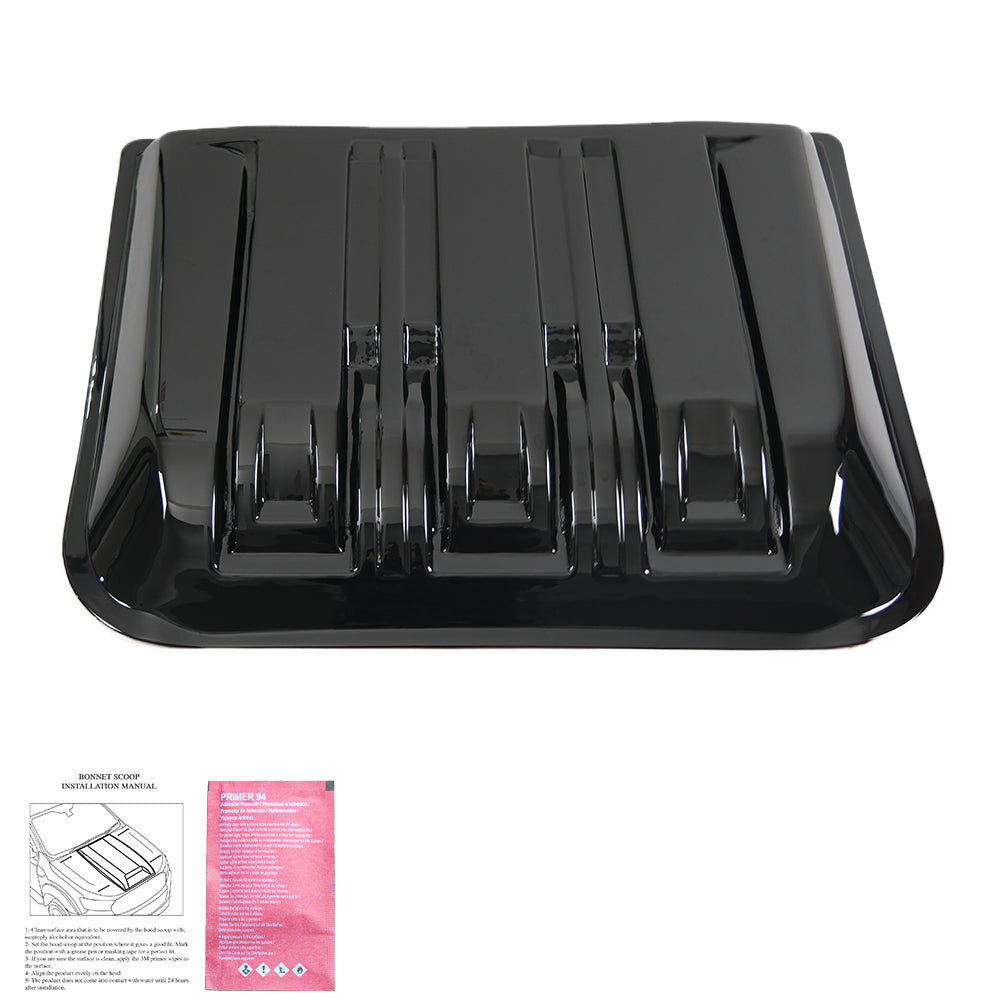 Prelungitor Capotă Compatibil Cu FORD Ranger T9 2022+ (Negru Lucios)