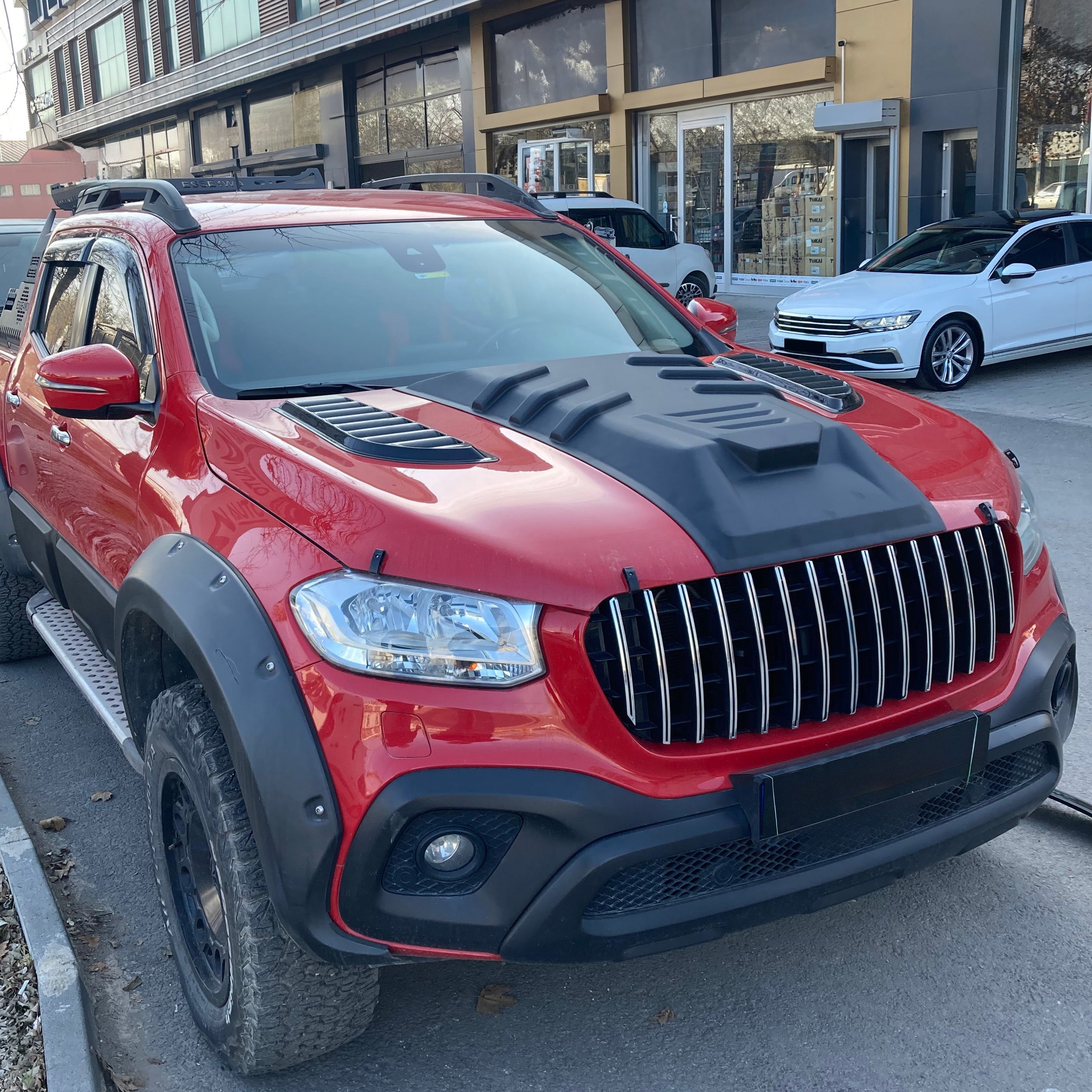 Prelungitor Capotă Compatibil Cu MERCEDES Clasa X W470 2017+