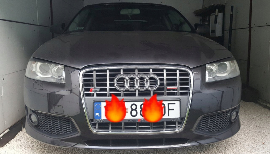 Pleoape faruri AUDI A3 2003-2008 8P0 8P1 plastic ABS TFB TUNING