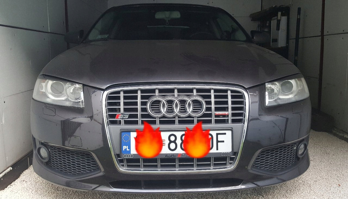Pleoape faruri AUDI A3 2003-2008 8P0 8P1 plastic ABS TFB TUNING
