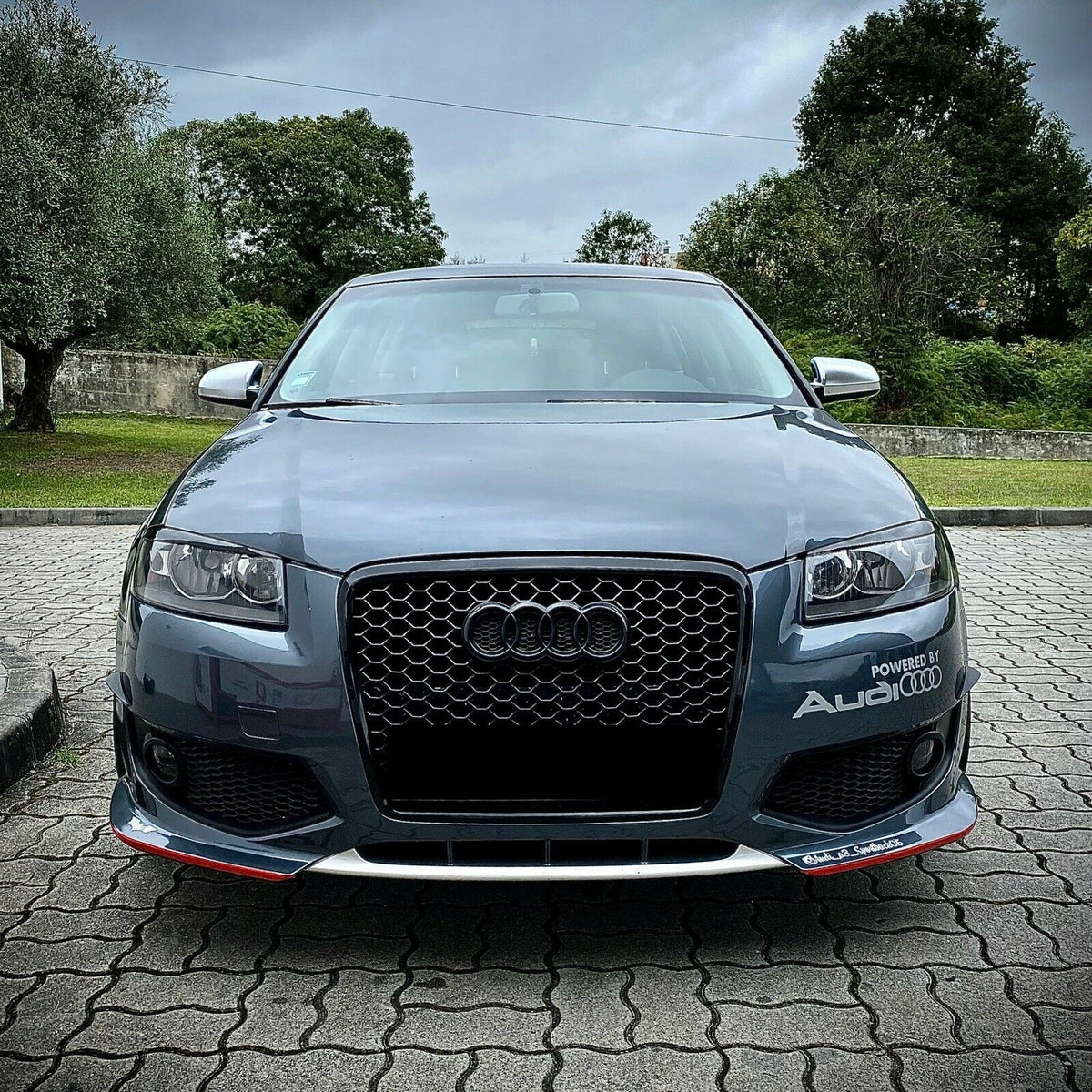 Pleoape faruri AUDI A3 2003-2008 8P0 8P1 plastic ABS TFB TUNING