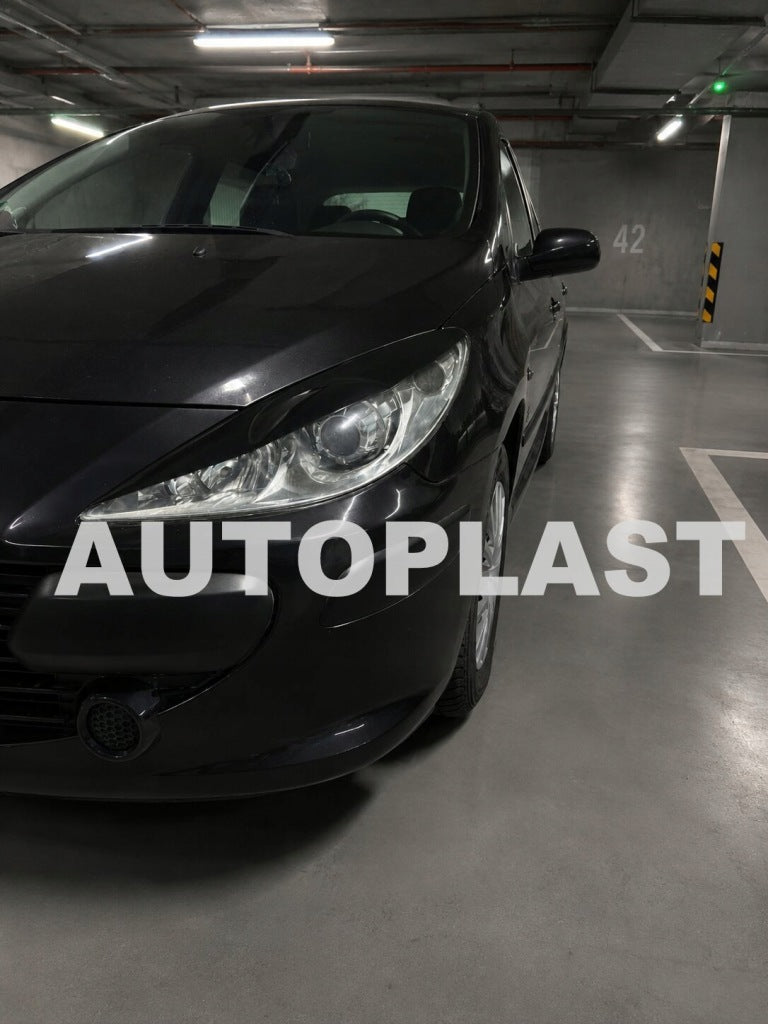 Pleoape faruri Peugeot 307 2005 - 2008 plastic ABS TFB TUNING