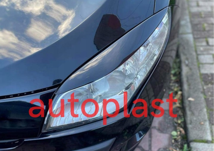 Pleoape faruri Renault Megane 3 2008-2013 plastic ABS TFB TUNING