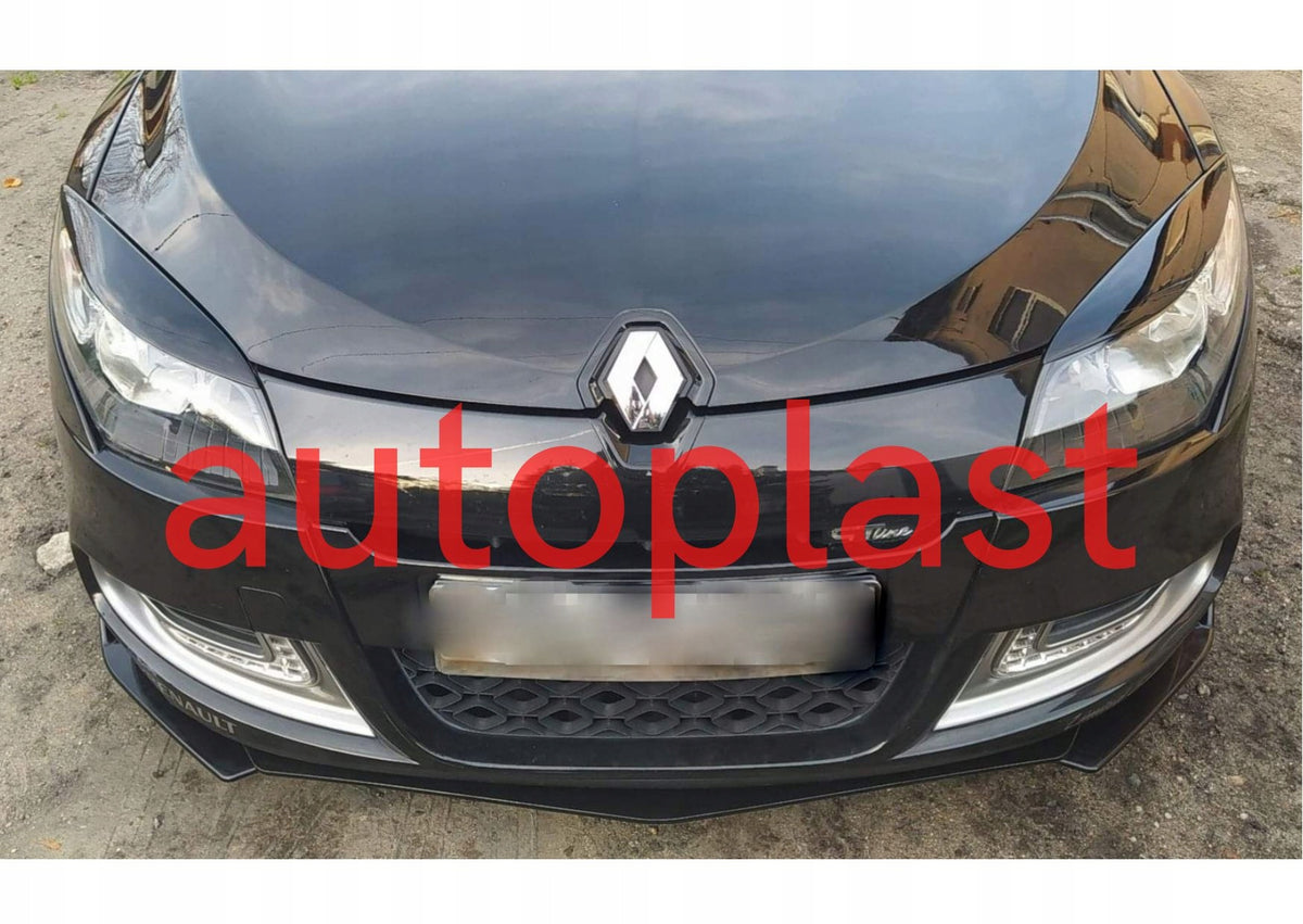 Pleoape faruri Renault Megane 3 2008-2013 plastic ABS TFB TUNING