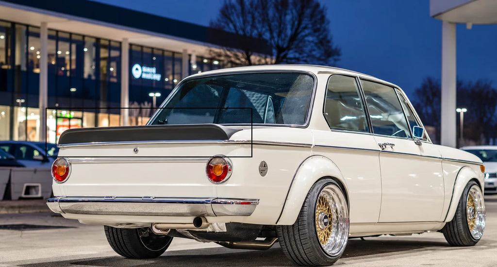 Eleron spoiler portbagaj BMW E10 2002 aspect TURBO TFB TUNING