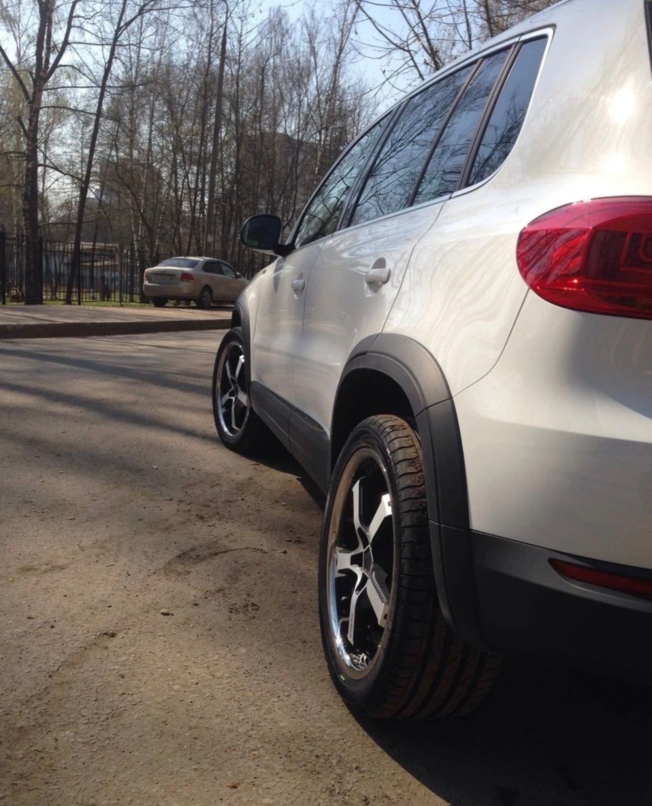 Overfendere Extensii aripi Set arcade late R Style Off Road pentru VW Tiguan 2007-2015 Track & Field TFB TUNING