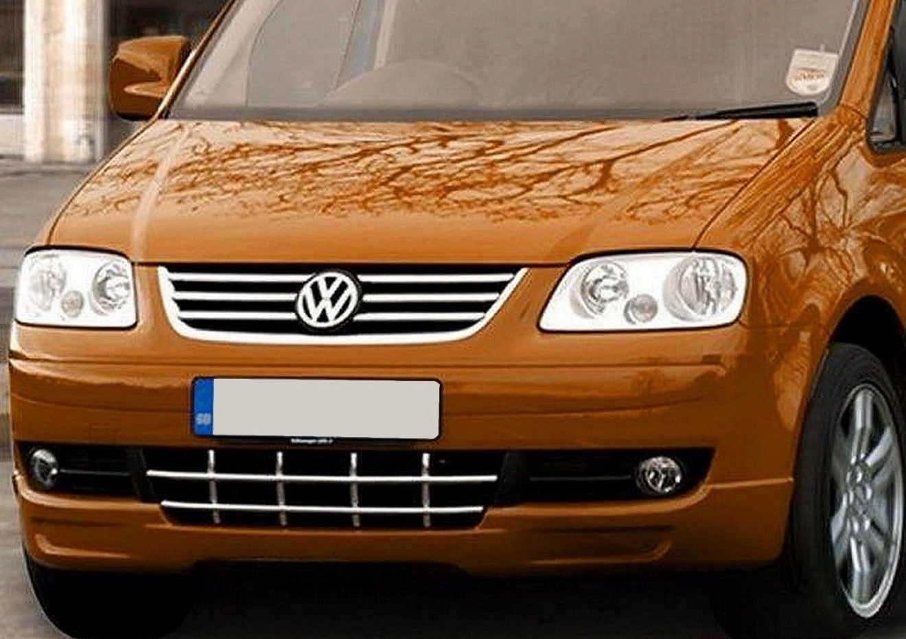 Prelungire bara fata fusta spoiler lip VW Touran 03-06 VW Caddy 03-10 aspect Sportline TFB TUNING