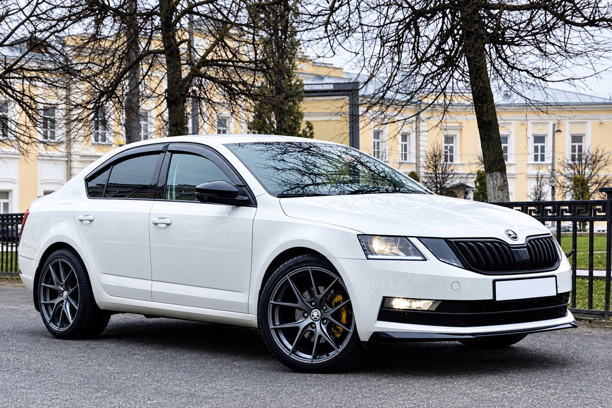 Prelungire bara fata fusta spoiler lip SKODA OCTAVIA 3 2017-2020 aspect SPORTLINE MONTE CARLO TFB TUNING