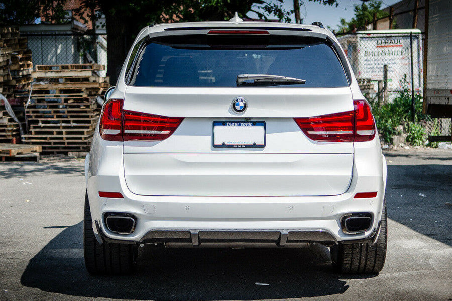 Difuzor bara spate fusta spoile lip BMW X5 F15 2013-2018 TFBT