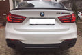 Difuzor bara spate fusta spoiler lip BMW X6 F16 2014-2019 TFBT