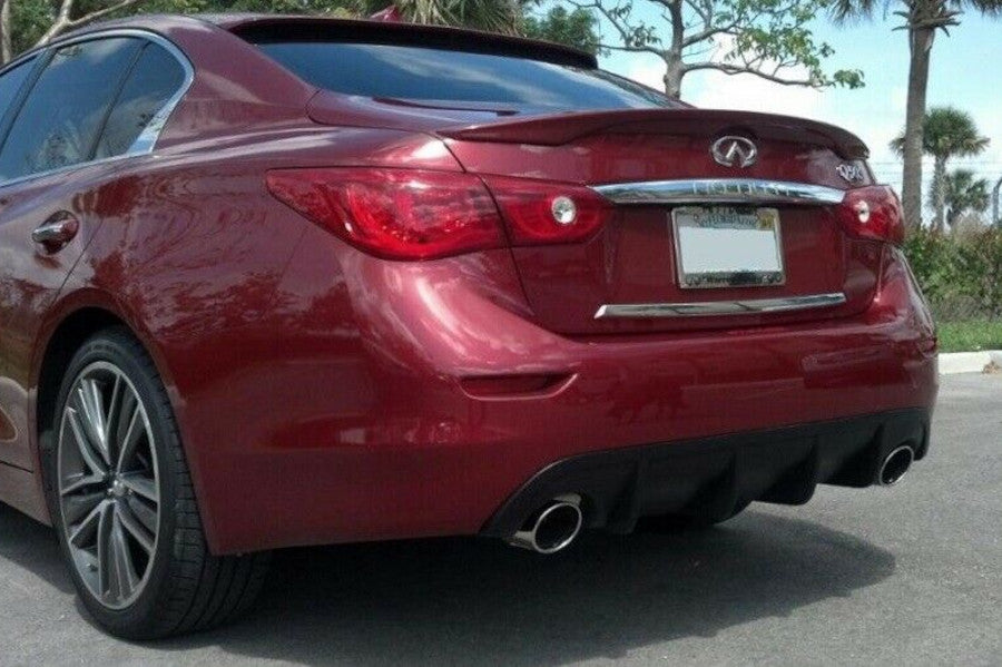Difuzor bara spate fusta spoiler lip Infiniti Q50 2013+ TFBT
