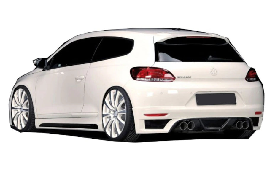 Difuzor bara spate fusta spoiler lip prelungire VW Scirocco 2008-2017 TFBT