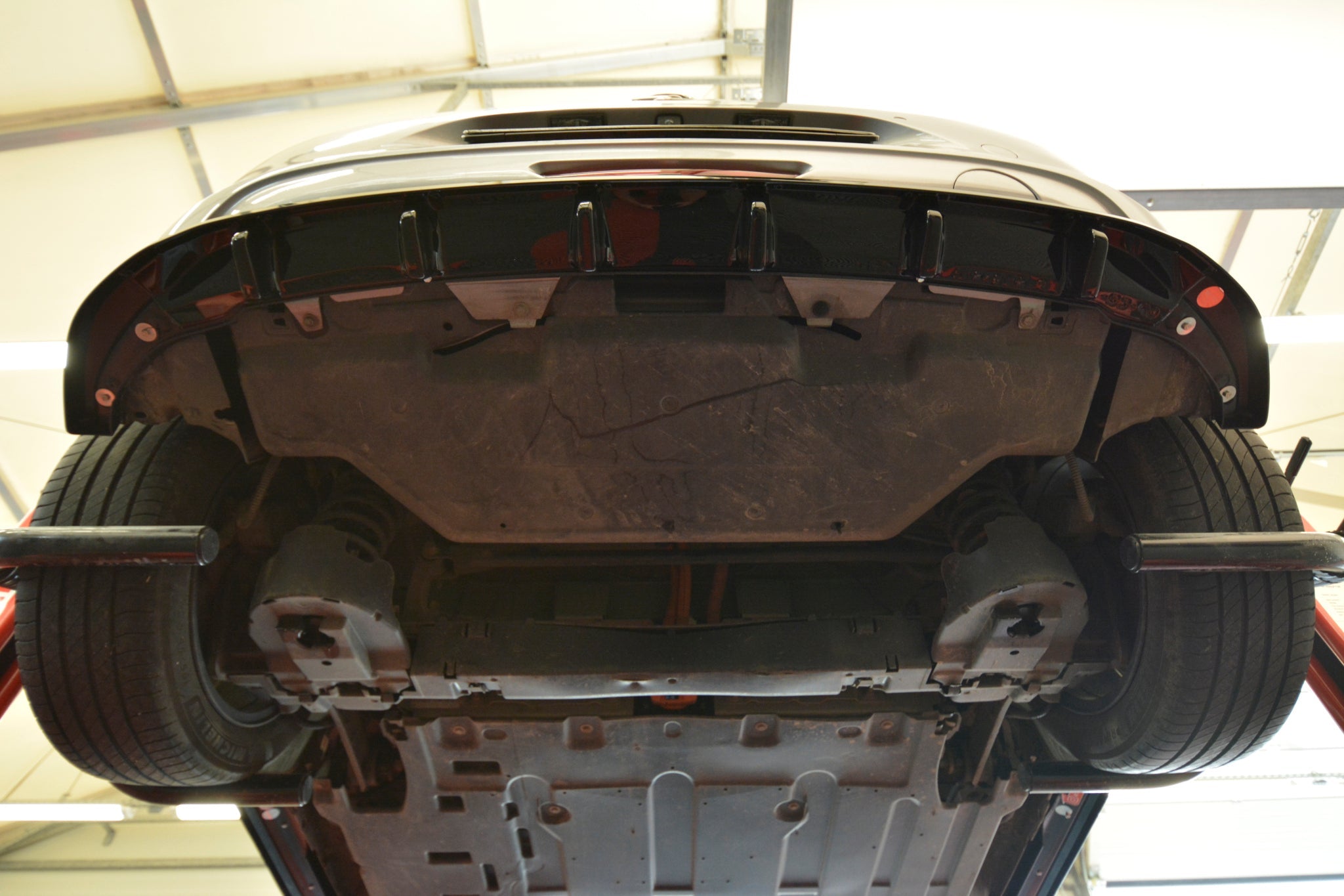 Prelungire splitter bara spate Opel Corsa F (Mk6) 2019- v1 - Maxton Design