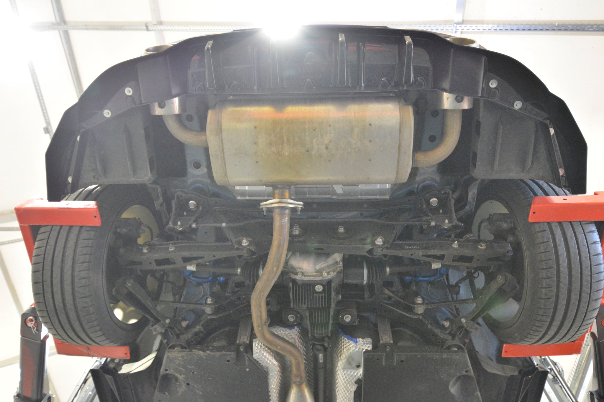 Prelungire splitter bara spate si flapsuri Toyota GR86 Mk1 Subaru BRZ Mk2 2021- v4 - Maxton Design