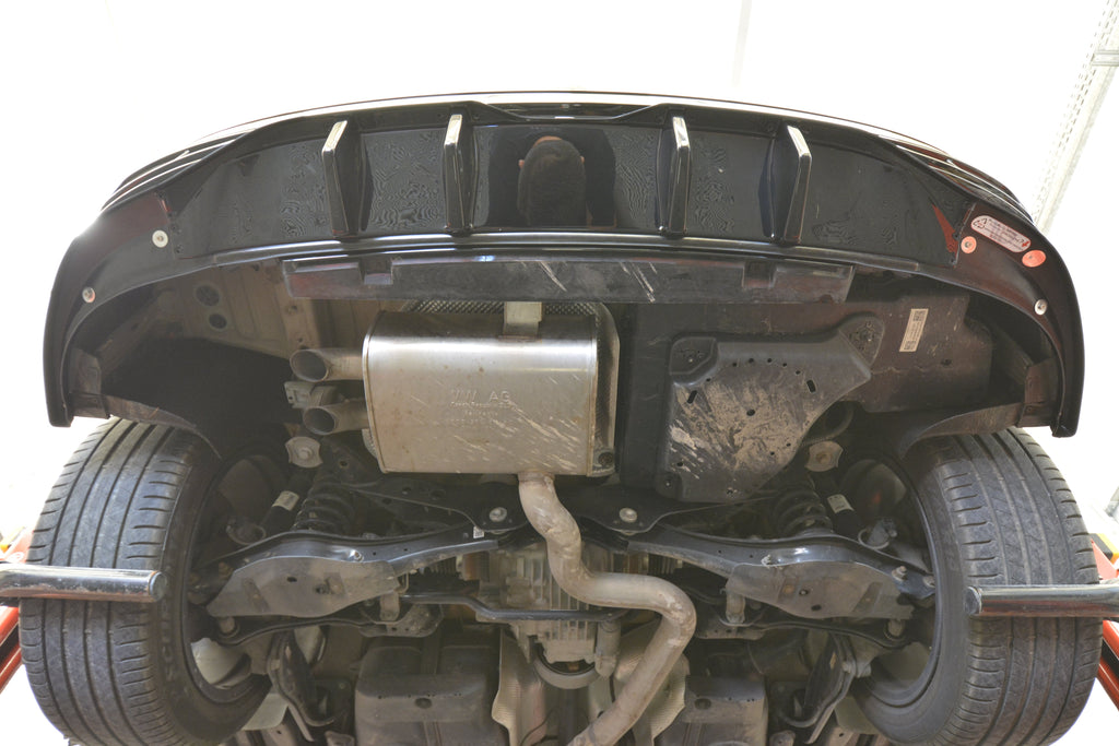 Prelungire splitter bara spate Volkswagen Tiguan R-Line Mk2 Facelift 2020- v6 - Maxton Design