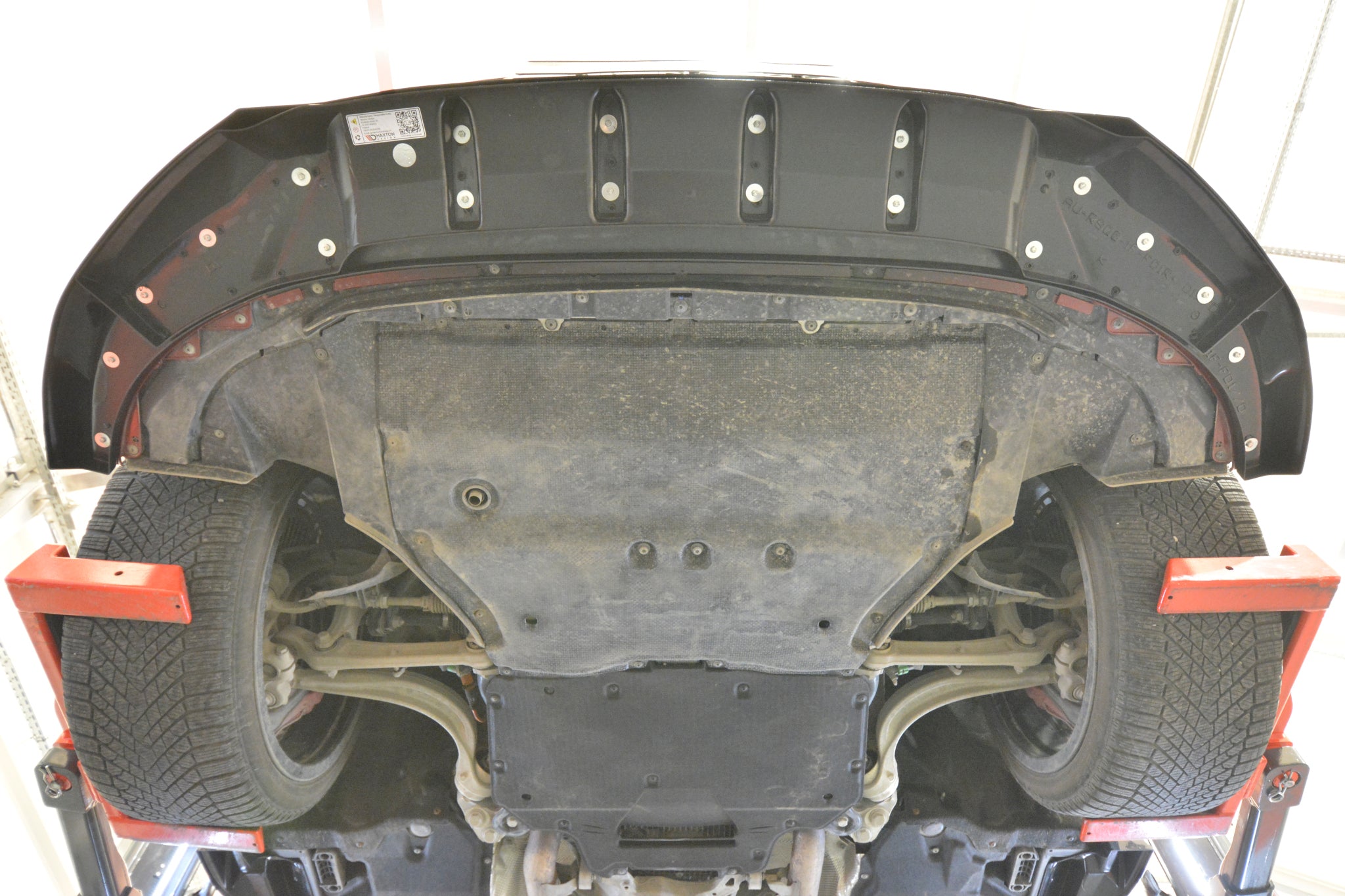 Prelungire splitter bara fata Audi RSQ8 Mk1 Facelift 2023- v6 - Maxton Design