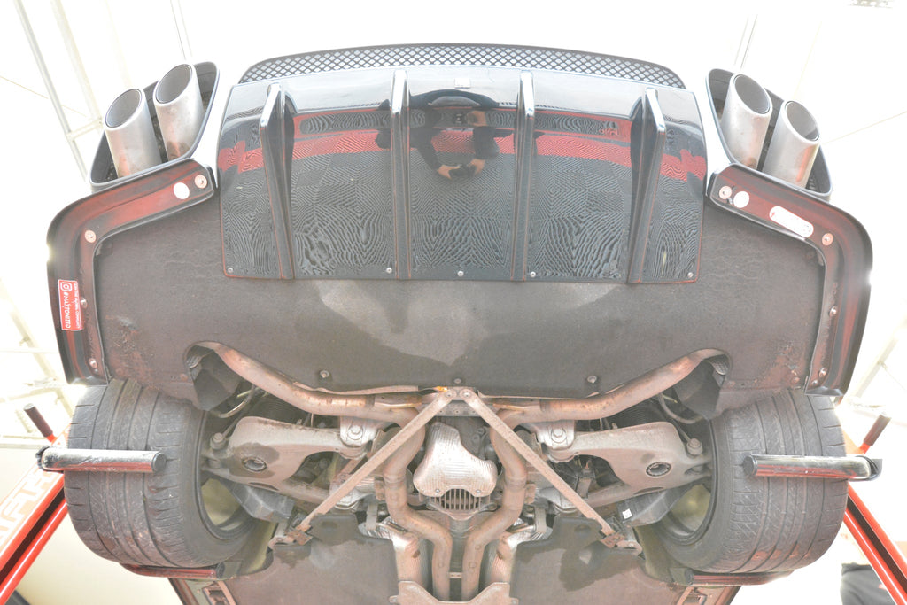 Prelungire splitter bara spate Porsche Panamera Turbo GTS 971 2016- v1 - Maxton Design