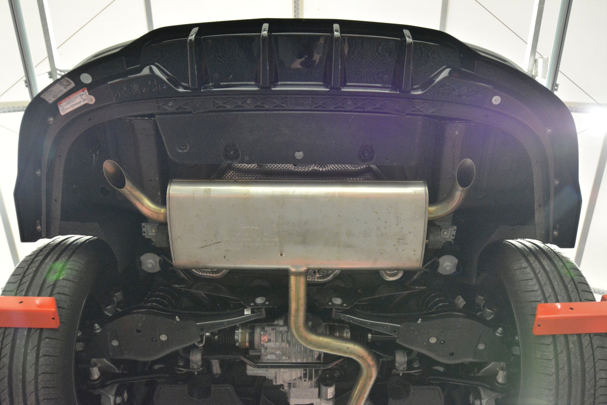 Prelungire splitter bara spate Skoda Kodiaq Mk2 2024- v1 - Maxton Design