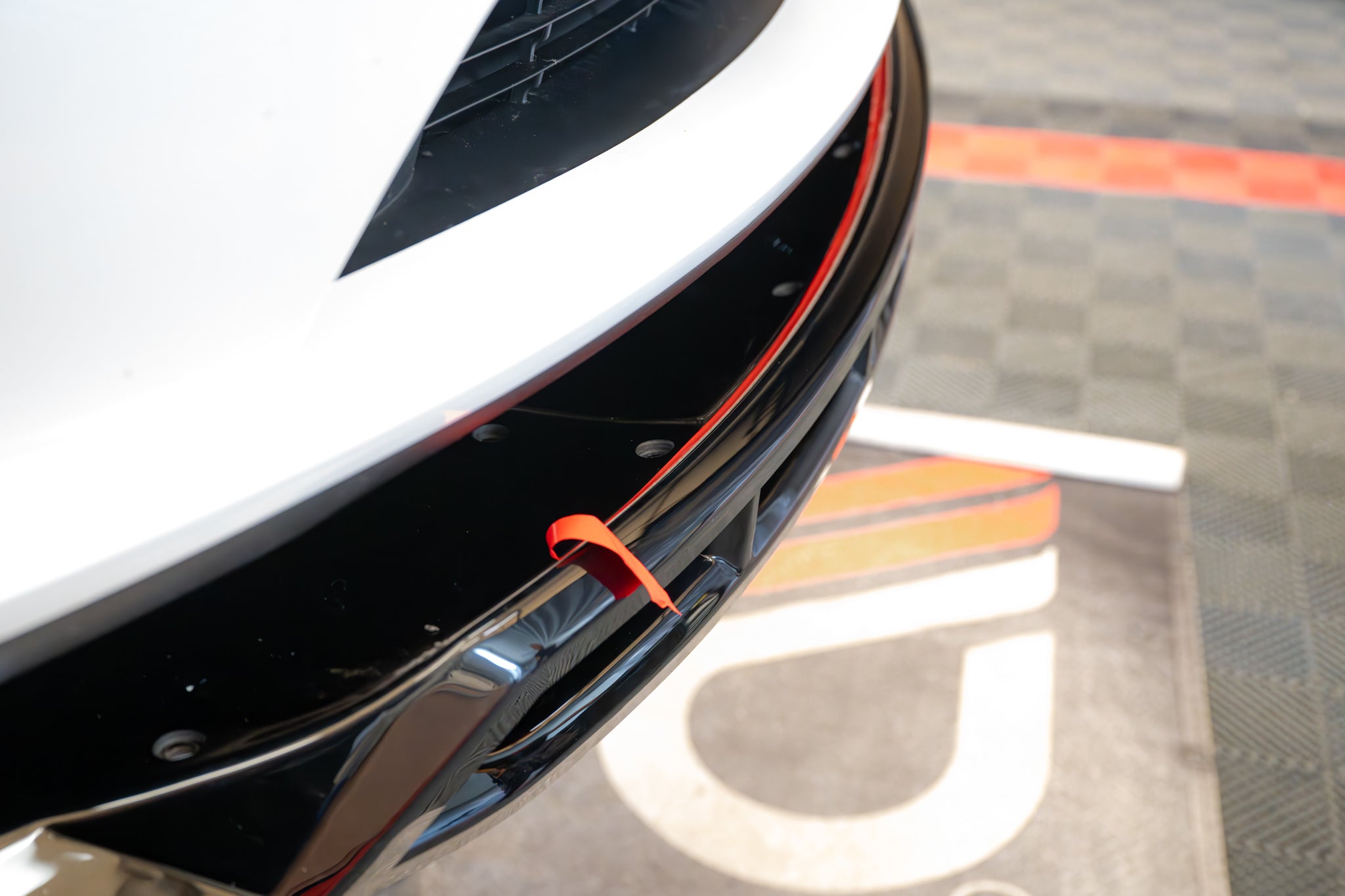 Prelungire splitter bara fata Tesla Model X Mk1 Facelift 2021- v5 - Maxton Design