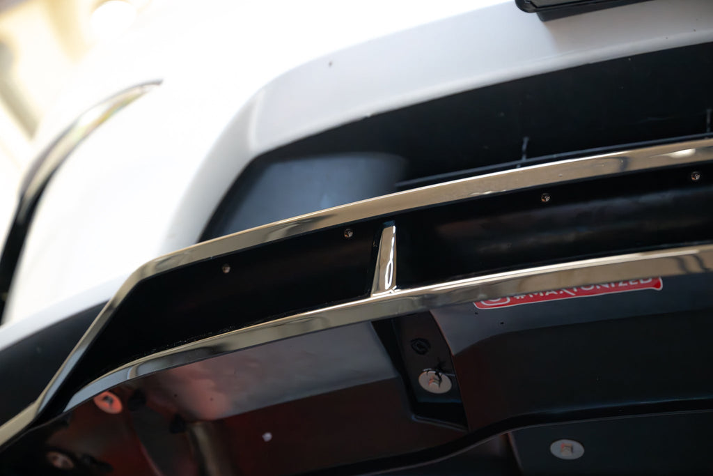 Prelungire splitter bara fata Tesla Model X Mk1 Facelift 2021- v5 - Maxton Design