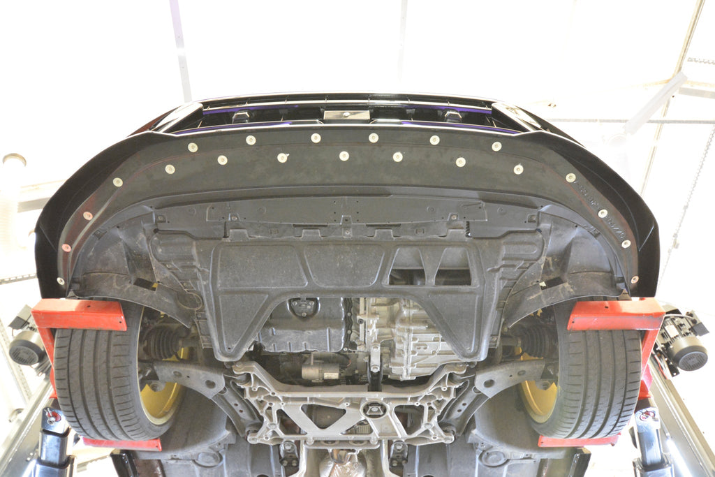 Prelungire splitter bara fata Volkswagen Golf R Mk8 Hatchback Variant Facelift 2024- v49 - Maxton Design