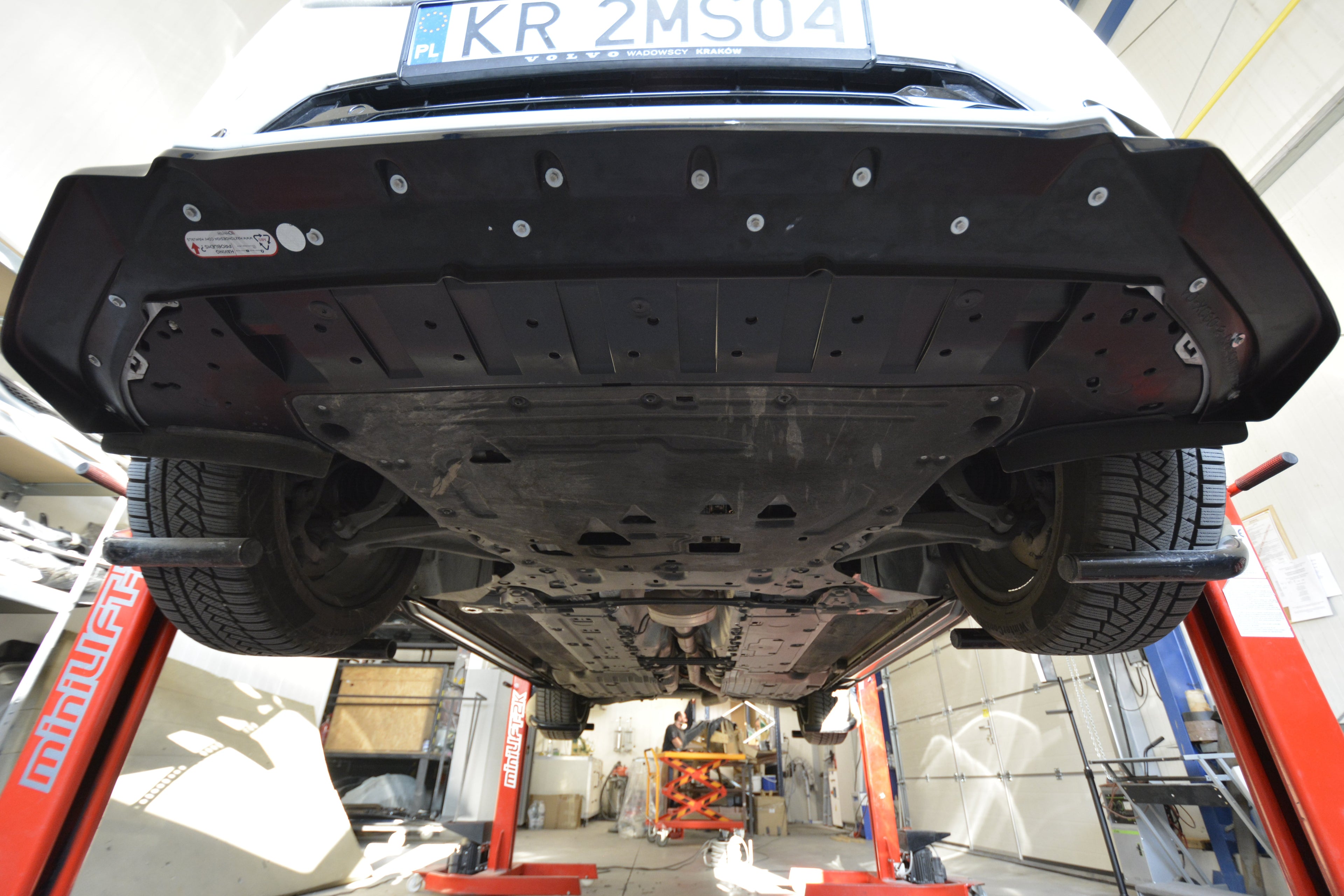 Prelungire splitter bara fata Volvo XC60 Mk2 R-Design 2017- v1 - Maxton Design