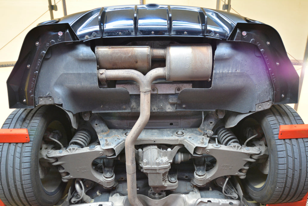 Prelungire splitter bara spate Alfa Romeo Stelvio Mk1 2016-2020 v4 - Maxton Design