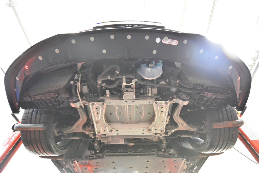 Prelungire splitter bara fata Porsche Taycan Taycan 4 Taycan 4S Taycan GTS Mk1 2019- v1 - Maxton Design