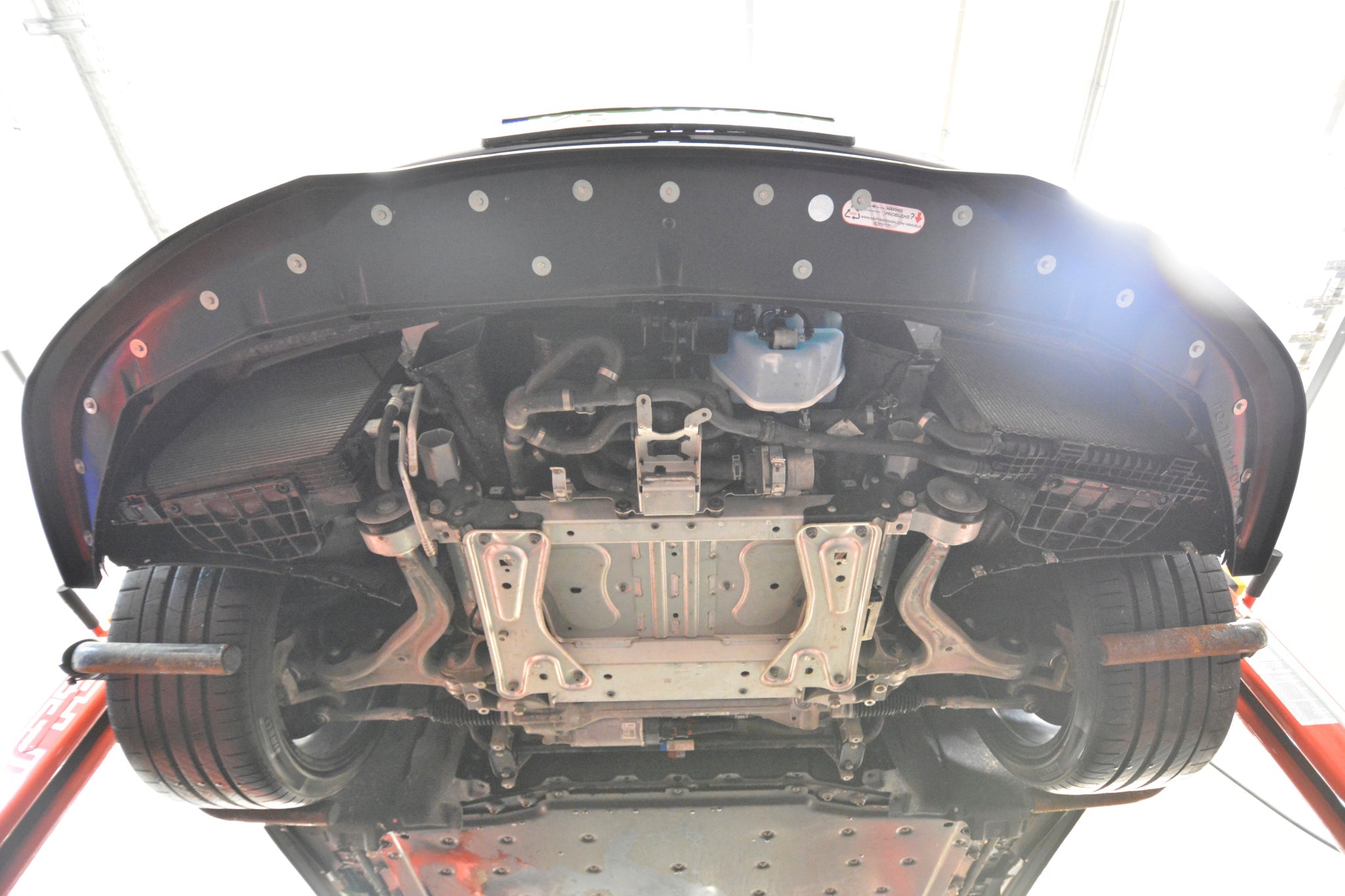 Prelungire splitter bara fata Porsche Taycan Taycan 4 Taycan 4S Taycan GTS Mk1 2019- v1 - Maxton Design